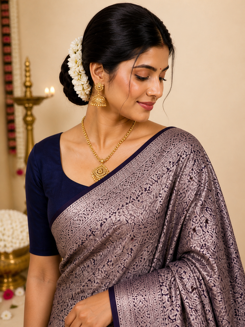 Mangaliya Pattu Saree