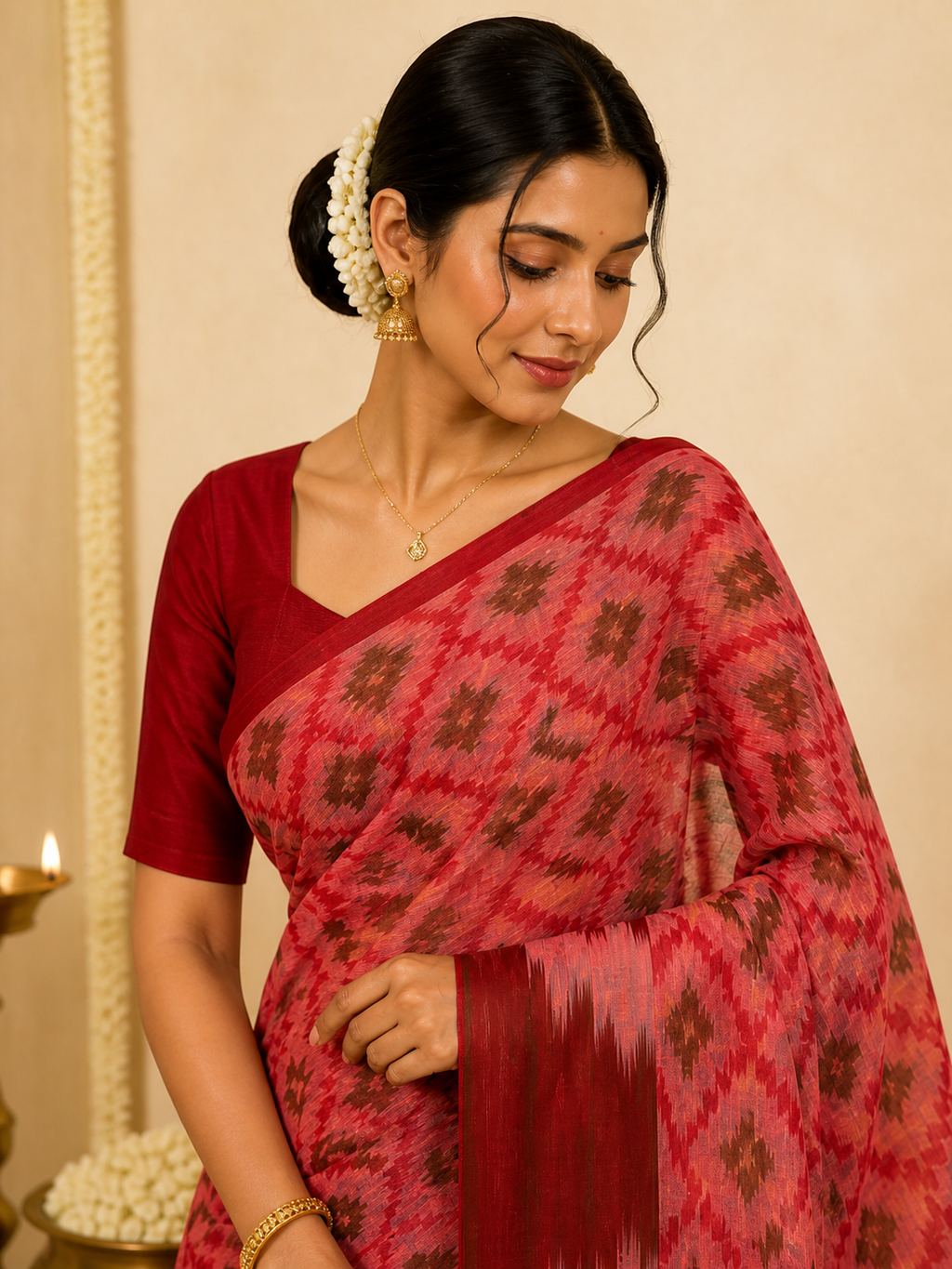 Pochampally Cotton Saree