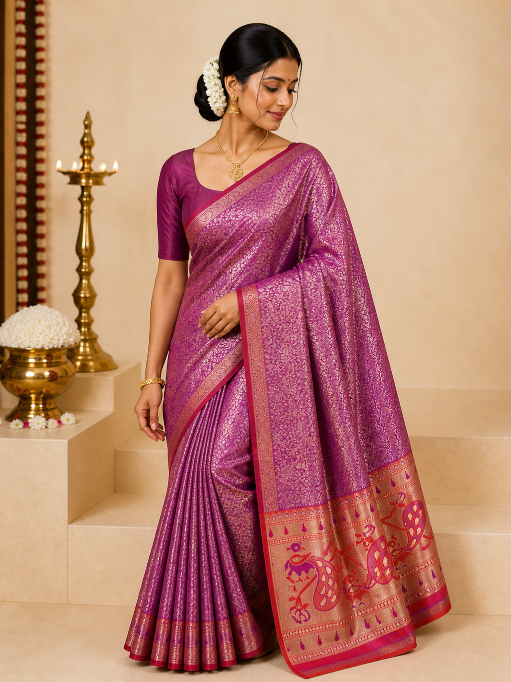 Paithani Pattu Saree