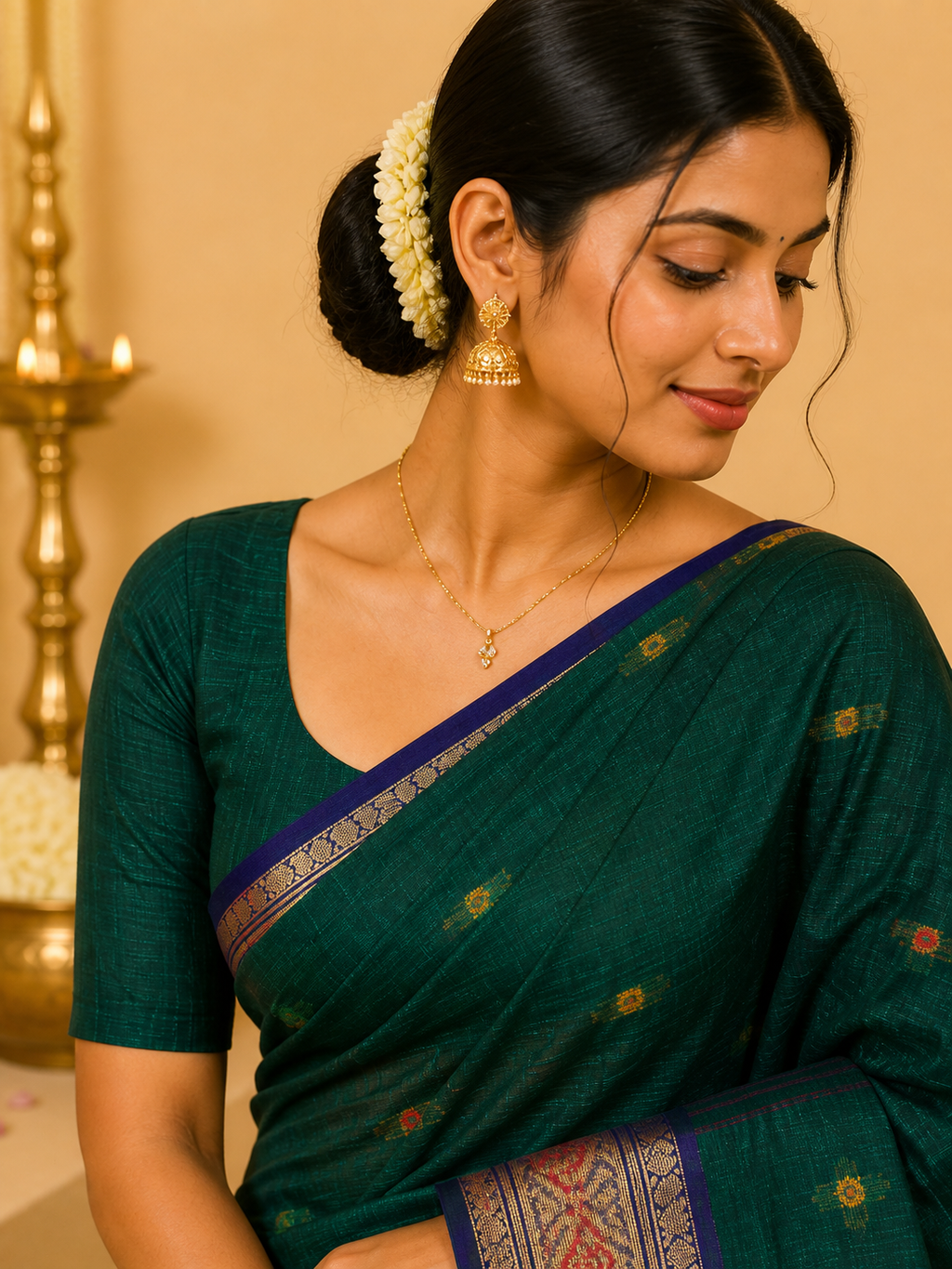 Gadwal Cotton Saree